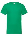 Heren T-shirts V hals Fruit of the Loom 61-066-0 Kelly Green